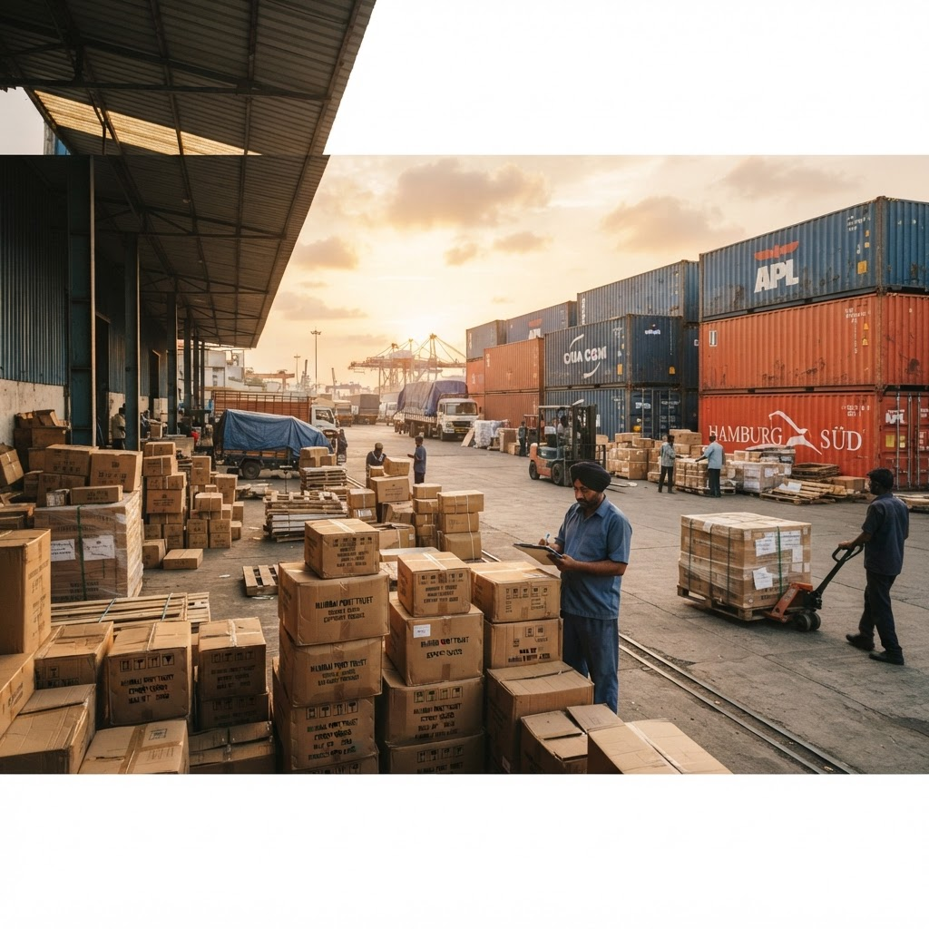 Wholesale warehouse and logistics dispatch floor