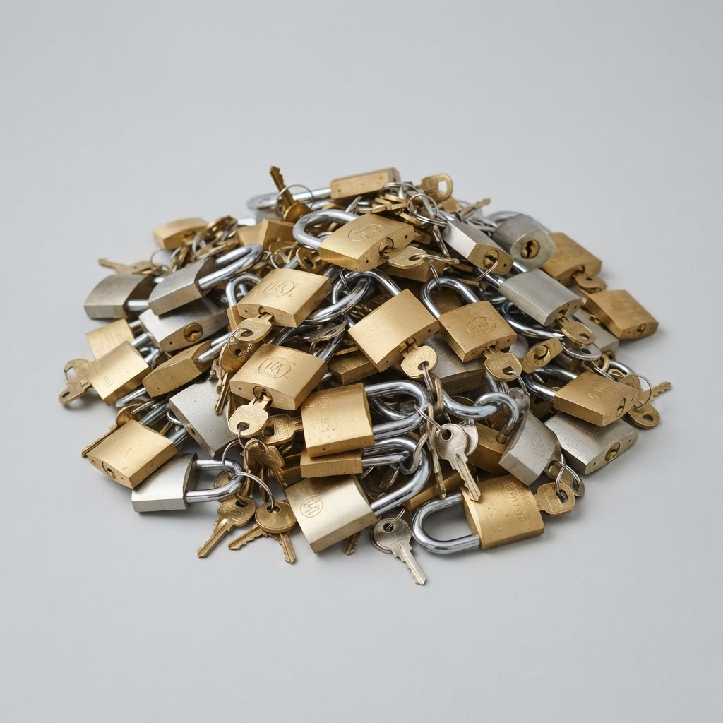 Padlocks (Bulk Pack)